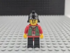 LEGO Green Robber Ninja Minifigure # 4805, 6088, 6045, 6035, 6089