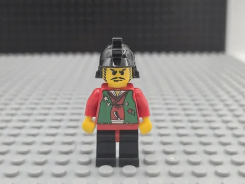 LEGO Green Robber Ninja Minifigure # 4805, 6088, 6045, 6035, 6089