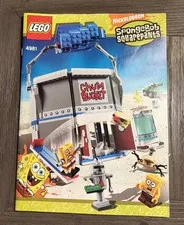 LEGO SpongeBob SquarePants: The Chum Bucket (4981) Instruction Manual Only
