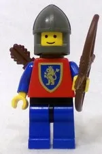LEGO Castle 6102 cas113a Knight Crusader Lion 1985 Minifigure