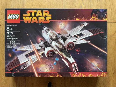 LEGO Star Wars: ARC-170 Starfighter (7259) - New Sealed Episode III