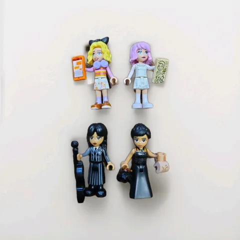 LEGO Friends Wednesday and Enid Minifigures W/ Accessories (76781)