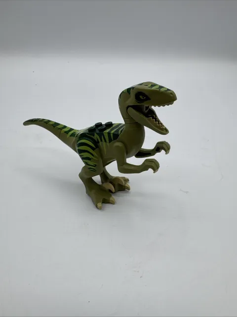 LEGO Dinosaur Green Raptor CHARLIE Velociraptor Jurassic World Minifigure 75920