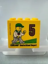 LEGO Collectible Brick Special Brick 2x4x3 Yellow Legoland Resort No. 5 from 2015