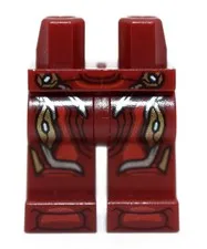 LEGO Minifigure Legs Dark Red Gold Armor Iron Man 76107 76108 76125 6221355