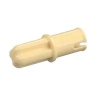 LEGO Part 3749 - Tan Technic Axle Pin without Friction Ridges Lengthwise