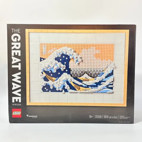 LEGO Art: Hokusai – The Great Wave (31208) NEW IN SEALED BOX