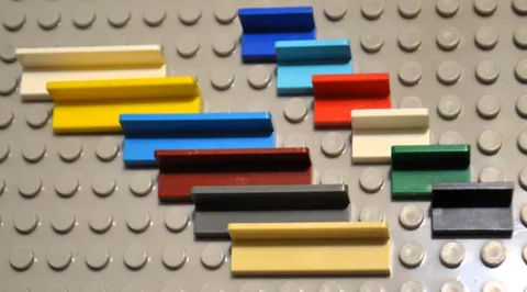 Lego #26169 Panel 1x2x1 6 Pieces #30413 Panel 1x4x1 6 Pieces
