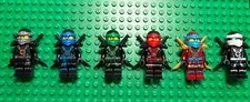 LEGO Ninjago Minifigures Deepstone Armor Jay Kai Cole Zane Lloyd Nya Genuine