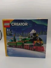 New Sealed Retired Lego Creator #40700 Winter Holiday Train 294pcs 2024 GWP