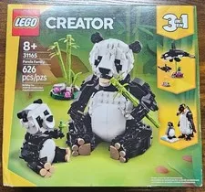 LEGO Creator 3 in 1 Wild Animals Panda Family 626 Pcs 31165 New