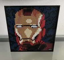 LEGO Art Iron Man Set 31199 Complete – Excellent condition