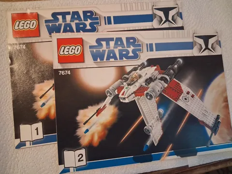 Lego Star Wars Instruction Manuals Only 7674 V-19 Torrent GUC No Bricks
