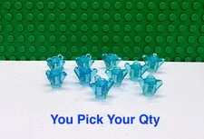 LEGO Minifigure Trans Light Blue 4 Point Rock Crystal "You Pick Your Qty" NEW