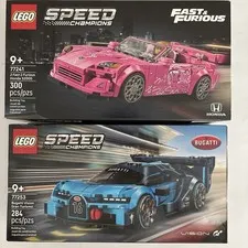 LEGO Speed Champions Bugatti & Fast & Furious 1 Lot Of 2 Sealed