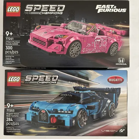 LEGO Speed Champions Bugatti & Fast & Furious 1 Lot Of 2 Sealed