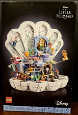 LEGO Disney The Little Mermaid Royal Clamshell (43225) New & Factory Sealed