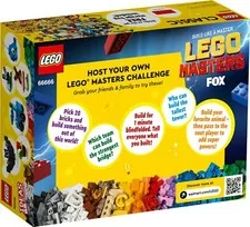 LEGO Masters Fox TV 66666 Building Toy Value Set 4 in 1 613 Pieces + Storage Bag