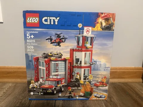 Lego City: Fire Station (60215)- NEW IN BOX/ SEALED- BOX DAMAGE