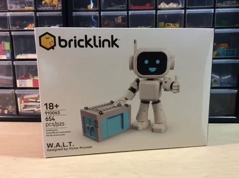 New Sealed Retired Lego #910063 Bricklink W.A.L.T. Walt Robot Designer Program