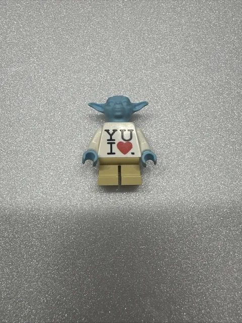 Lego Star Wars Custom Ghost Yoda I Love You Shirt Pad Print
