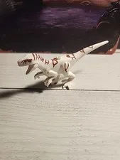 LEGO White Atrociraptor Dinosaur Minifigure Jurassic World from 76945