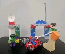 Lego Duplo Spider Man & Hulk Adventures 10876 Complete 38 Bricks No Box/ Manual