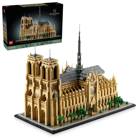 LEGO Architecture Notre Dame Cathedral Toy Gift Block 21061