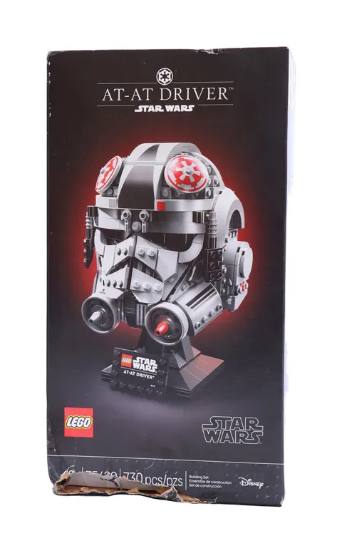 LEGO Star Wars: The Empire Strikes Back AT-AT Driver Helmet Building Set for Adu