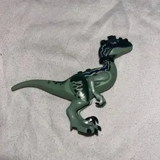 LEGO Jurassic World Dinosaur "Blue"  Raptor / Velociraptor Raptor07 + Bridle