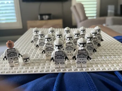 LEGO Star Wars Lot of 15 Basic Phase 2 Clone Troopers 🔥🔥🔥