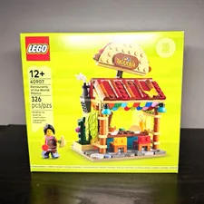 LEGO 40907 Restaurants of the World: Mexico Taqueria 326pc gwp set
