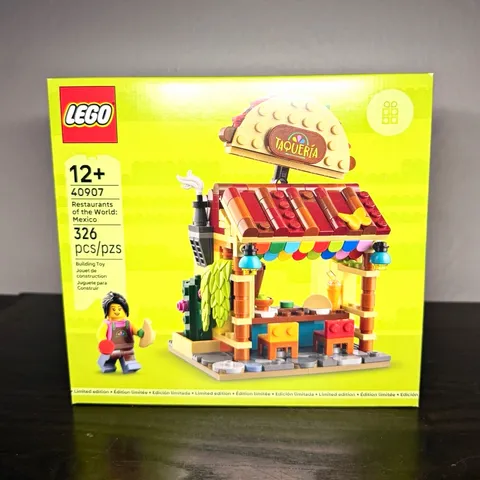 LEGO 40907 Restaurants of the World: Mexico Taqueria 326pc gwp set