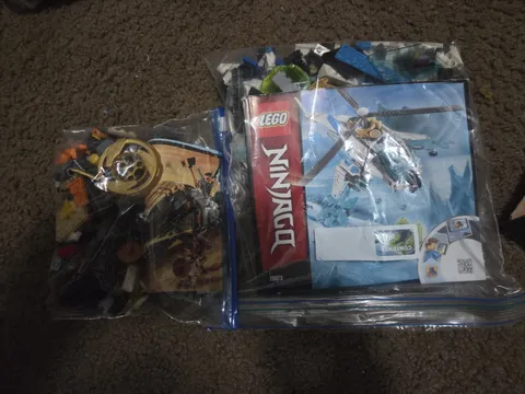 LEGO NINJAGO: ShuriCopter (70673) - Complete with box, Cole's Bike 70672