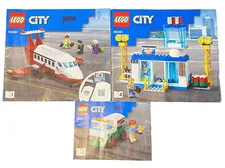 Lego 60261 Construction Airport Central Airport Instruction Manual Lot