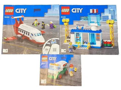 Lego 60261 Construction Airport Central Airport Instruction Manual Lot