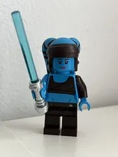 Aayla Secura - Dark Pink Lips Item No: sw0833 - Lego Star Wars Minifigure 2017