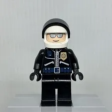 LEGO Marvel Spider-Man spd003 Police Highway Patrolman Minifigure 4854 Note