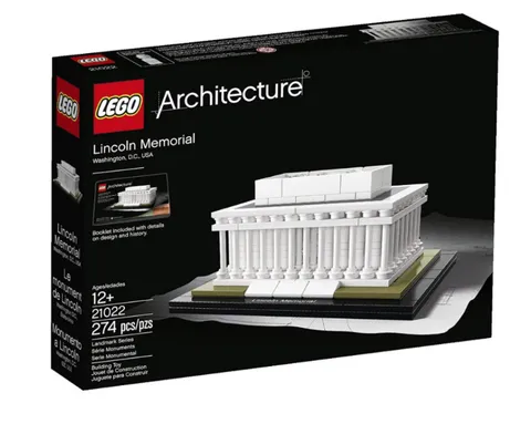 Lego 21022 Architecture Lincoln Memorial 274pcs SEALED new