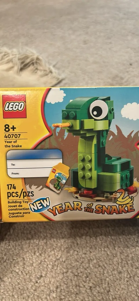 LEGO Year of the Snake 40707 174 pcs Seasonal Chinese Festivals 8+ Limited