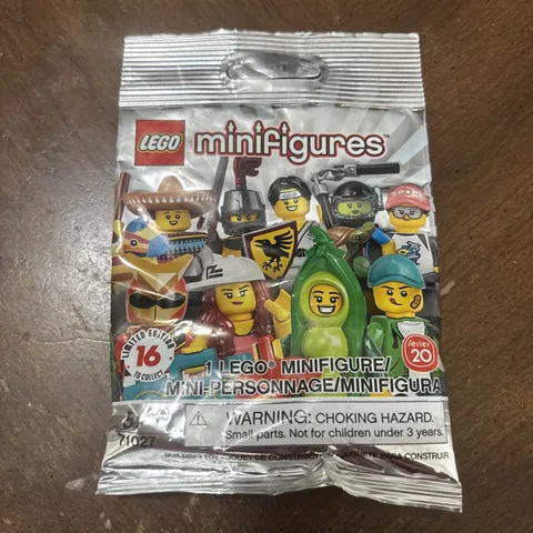 LEGO Minifigures Series 20 71027 Mystery Foil Pack Blind Bag 1 Minifigure Age 5+