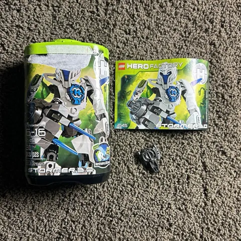 LEGO HERO Factory: Stormer 3.0 (2145) instruction booklet & Canister Box only