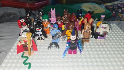 The Lego Batman Movie Series 1 Complete Set of 20 Minifigures 71017 Loose CMF