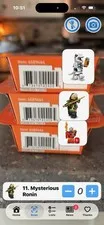 LEGO Series 29 Bionicle Toa Tahu, Mysterious Ronin Lloyd, & Robot T. REX