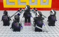 LEGO Minifigure NINJAGO Nindroid General Cryptor Lot Set Bulk Sale
