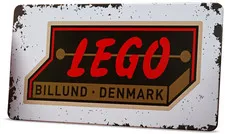 New LEGO® Gear 5007016 - 1950s Retro Tin Sign