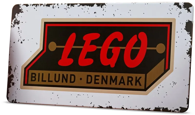 New LEGO® Gear 5007016 - 1950s Retro Tin Sign