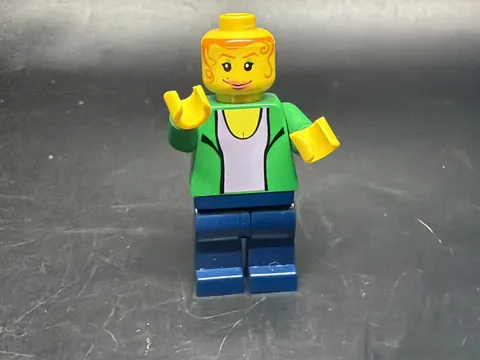 LEGO Spider-man Mary Jane Minifigure spd008 Omino Minifig From Set 4851 No Hair