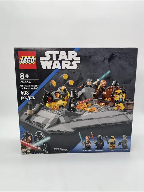 LEGO Star Wars 75334 Obi-Wan Kenobi vs Darth Vader Retired Set New In Sealed Box