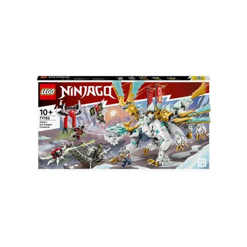 LEGO NINJAGO 71786 Zane's Ice Dragon Creature 973pcs Building Set